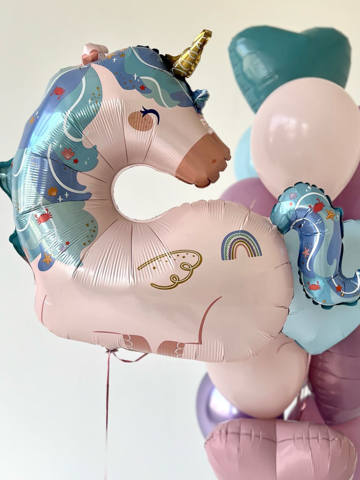 Композиция из шаров «Морская сказка»