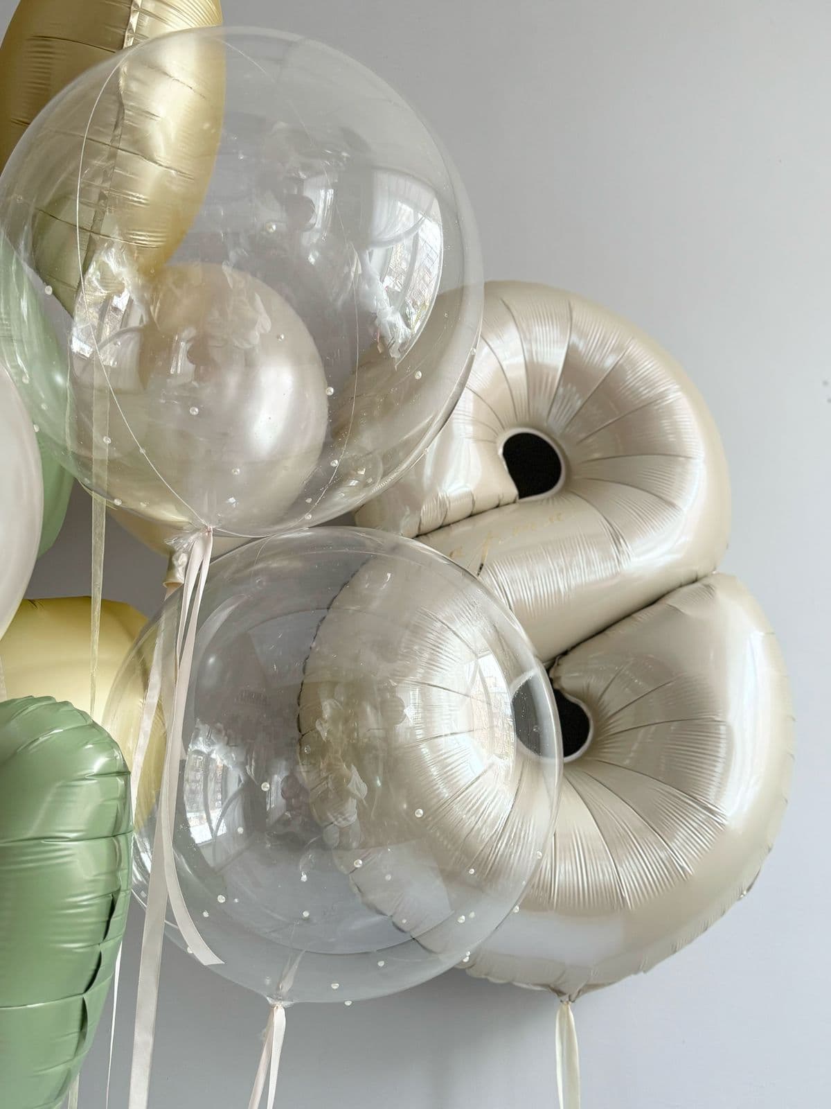 Композиция из шаров «Нарцисс»