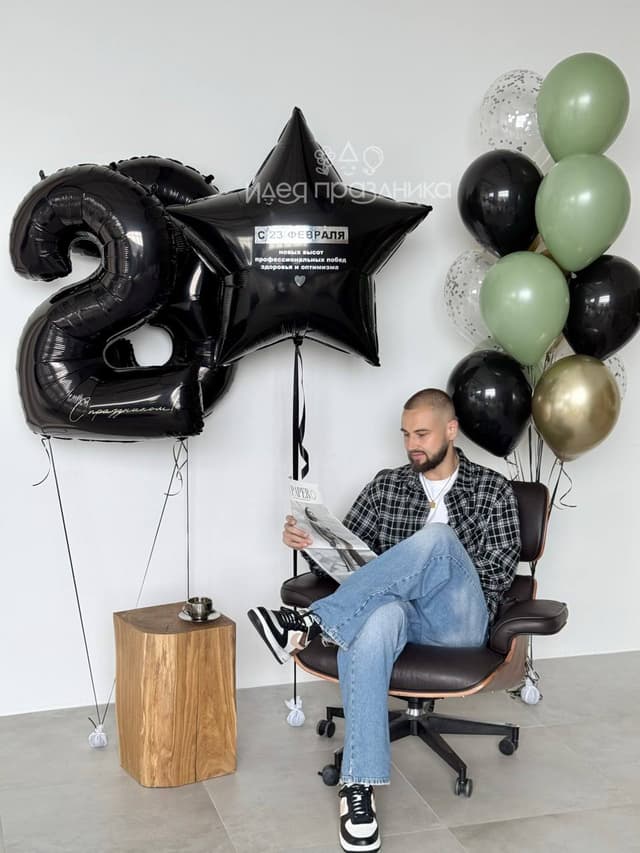 Композиция из шаров «Новые высоты» Композиция из шаров «Новые высоты»