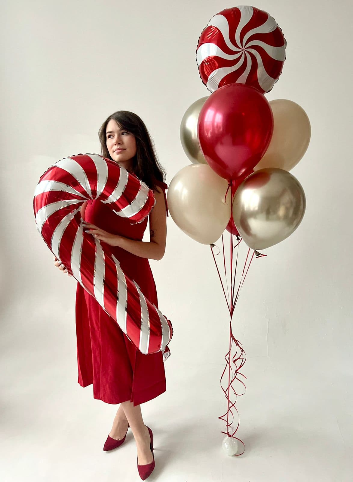 Композиция из шаров «Red candy»