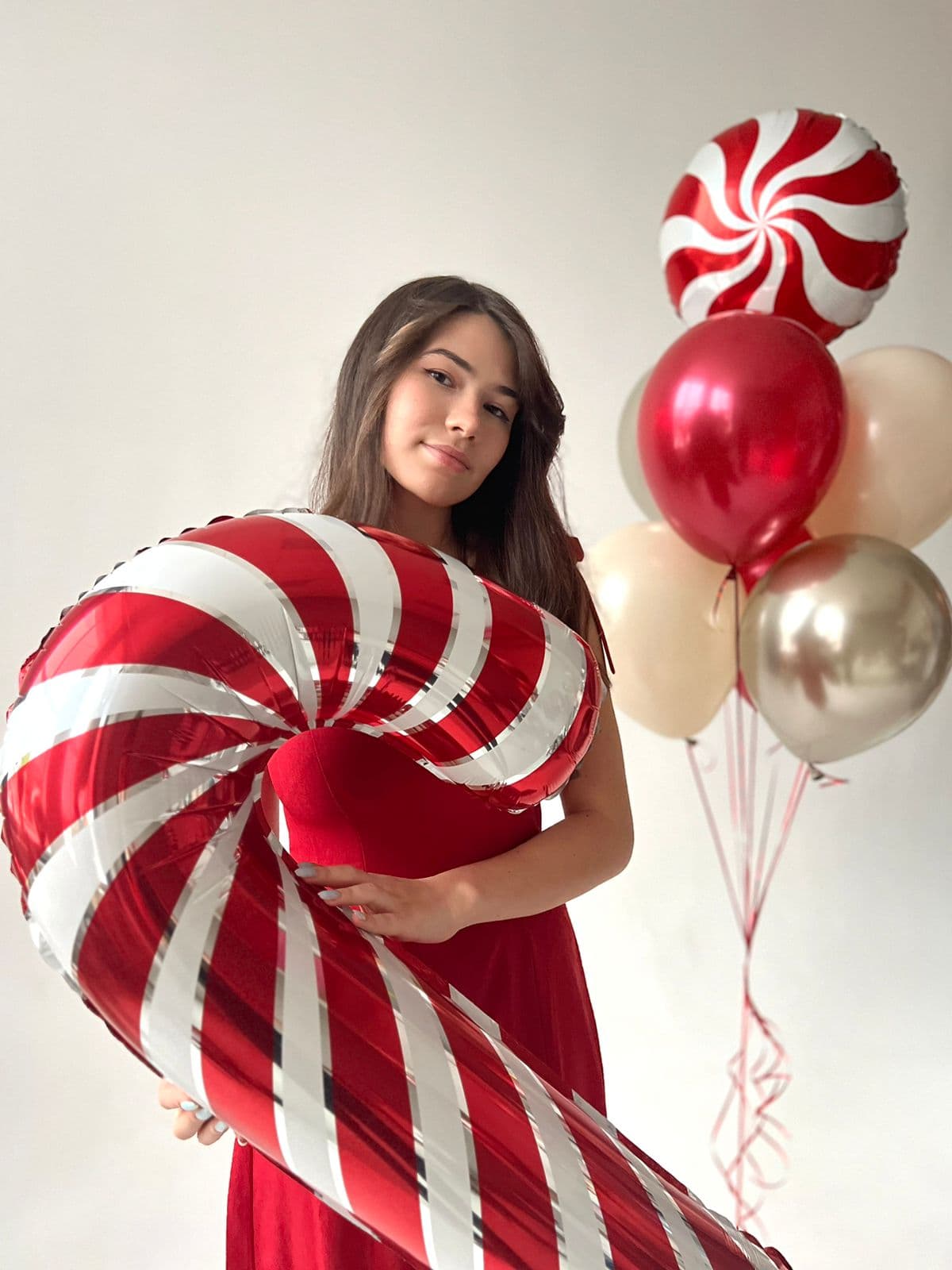 Композиция из шаров «Red candy»