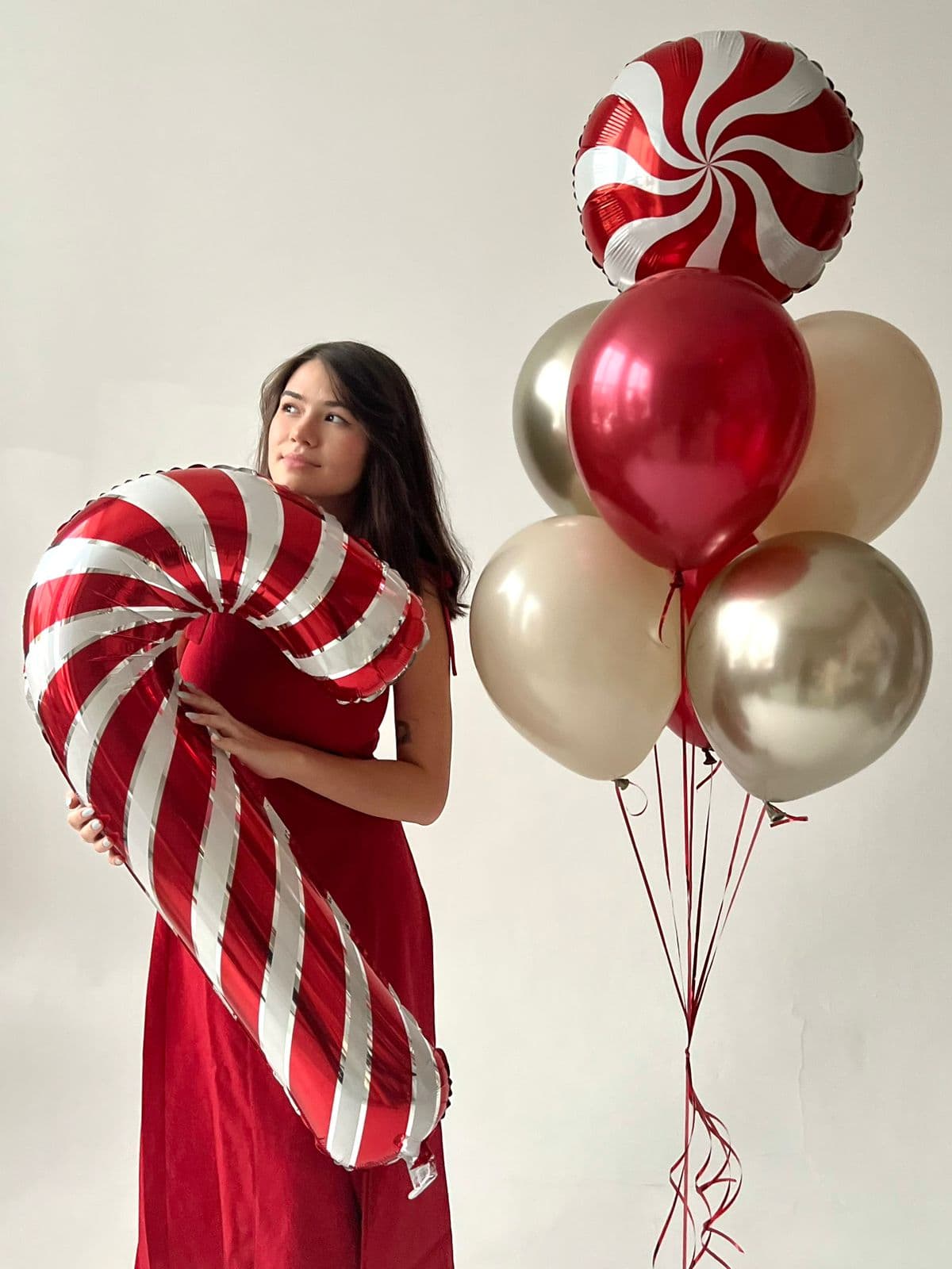 Композиция из шаров «Red candy»