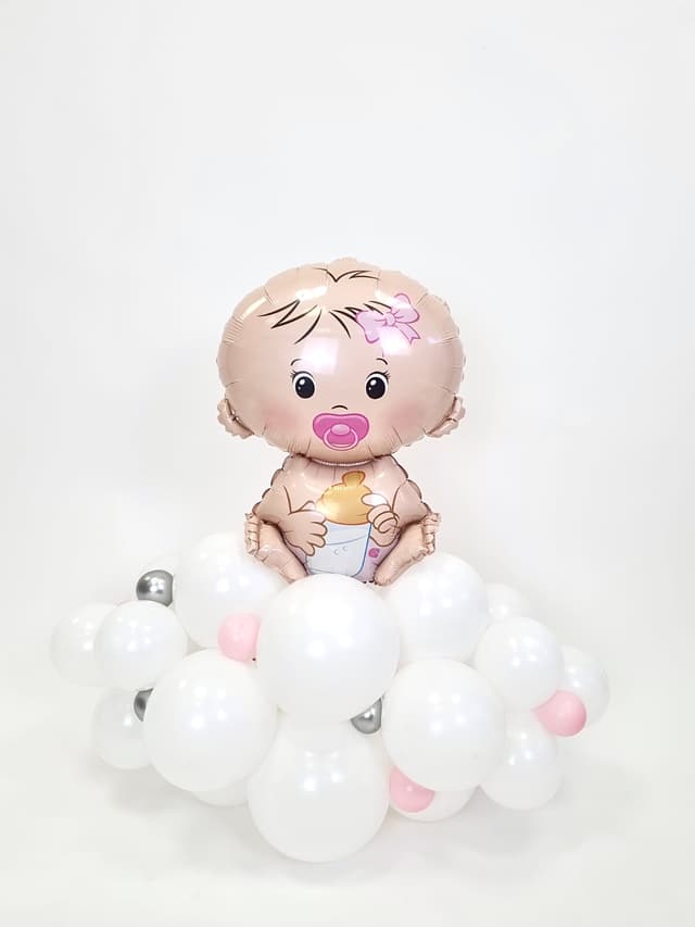 Композиция из шаров с воздухом «Любимый малыш» Композиция из шаров с воздухом «Любимый малыш»
