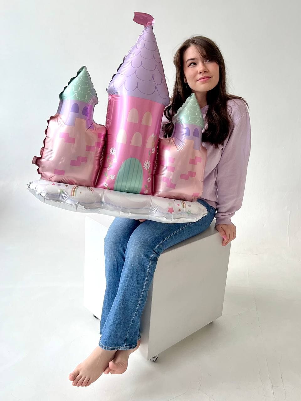 Композиция из шаров «Сказочный замок»