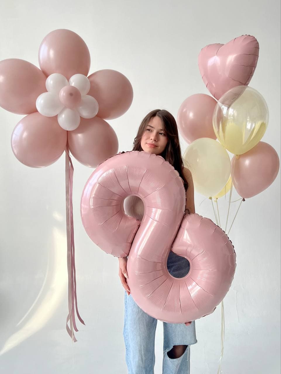 Композиция из шаров «Весеннее утро»