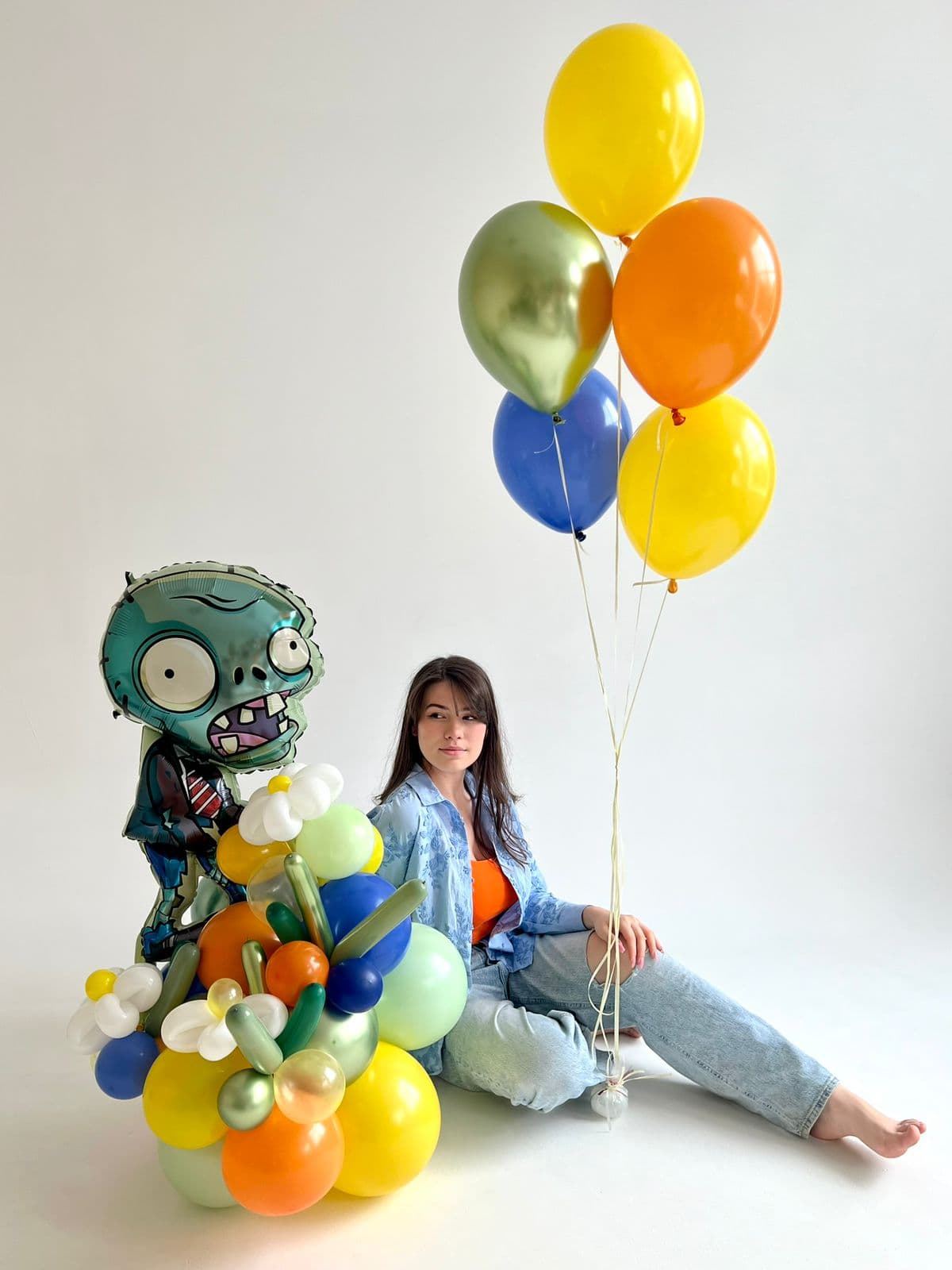 Композиция из шаров «Зомбиленд»