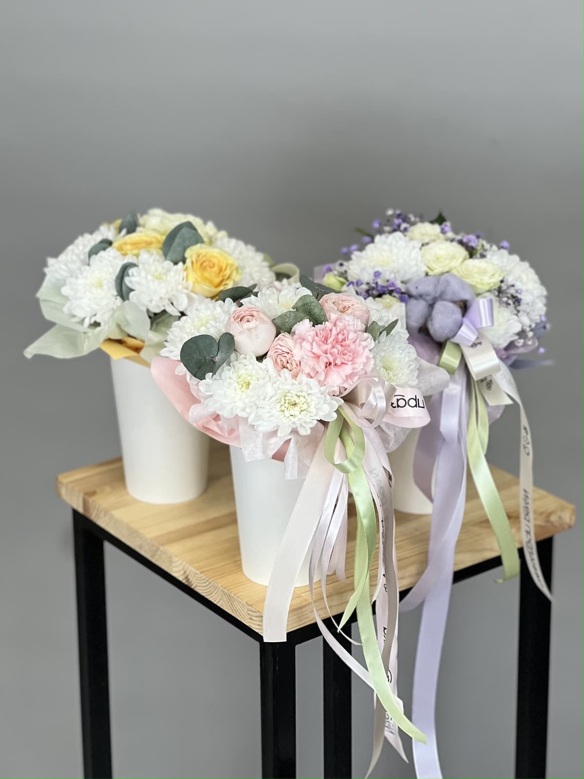 Композиция "Розовенькая" в стаканчике