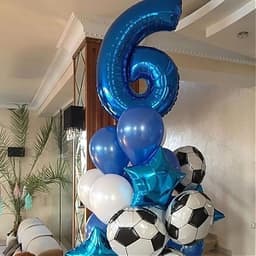 Композиция "Футбольный мяч"