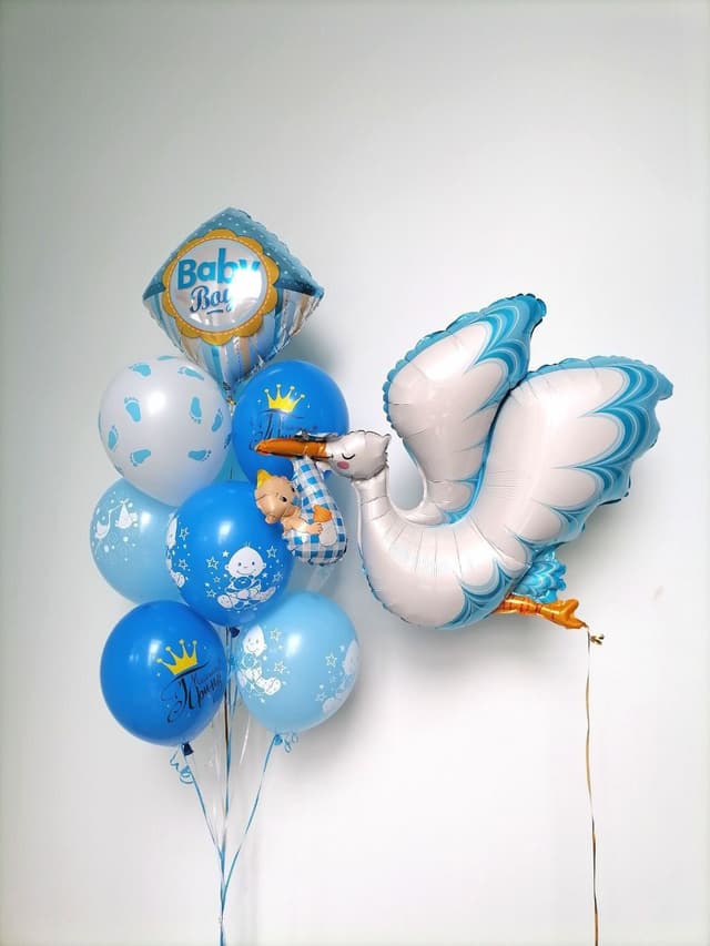 Композиция из шаров "Аист" Композиция из шаров "Аист"