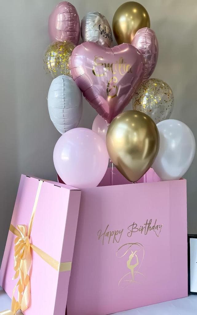 Композиция из шаров "Балерина"