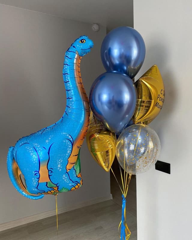 Композиция из шаров "Диплодок" Композиция из шаров "Диплодок"