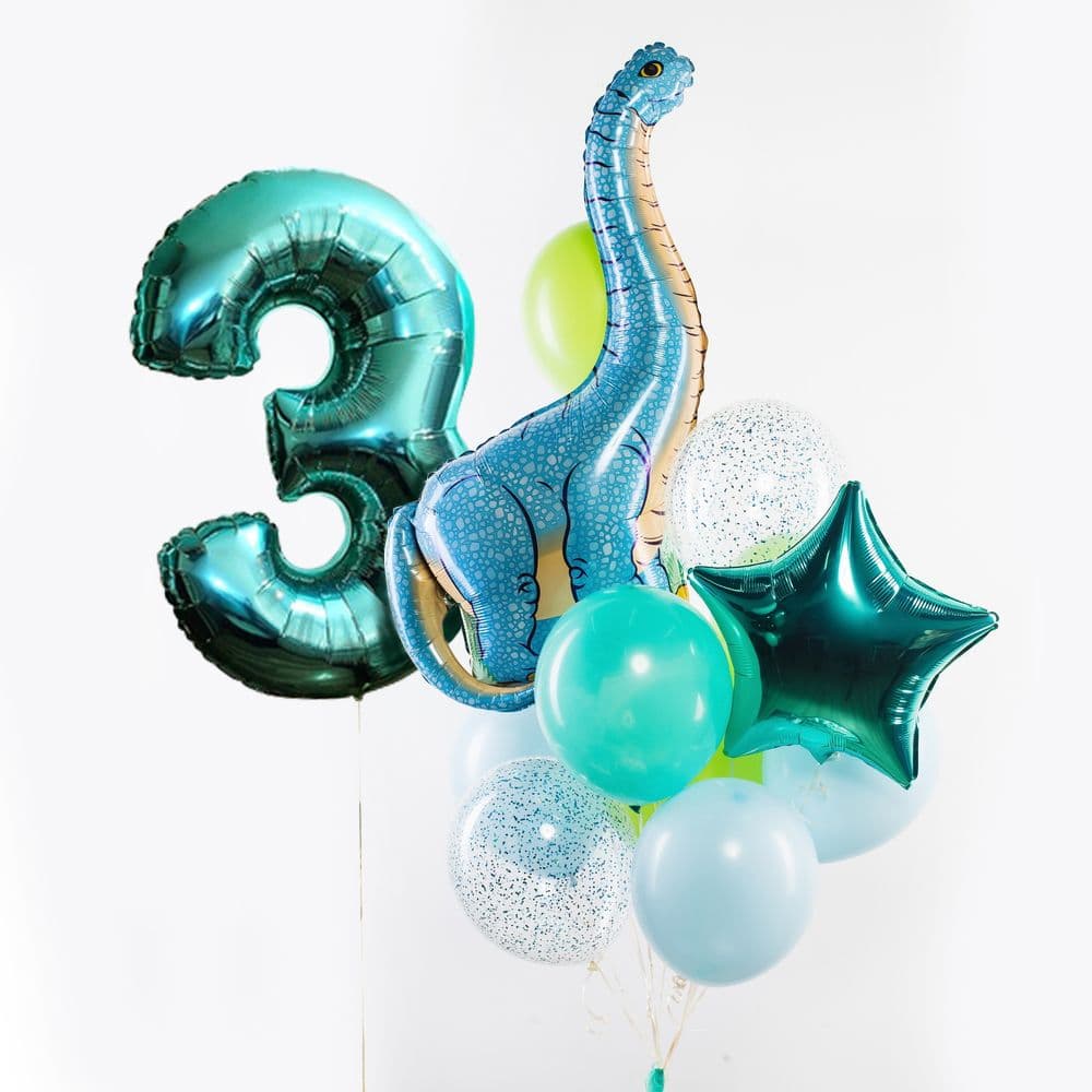 Композиция из шаров "Диплодоки"