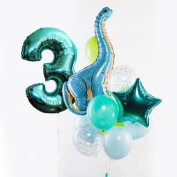 Композиция из шаров "Диплодоки"