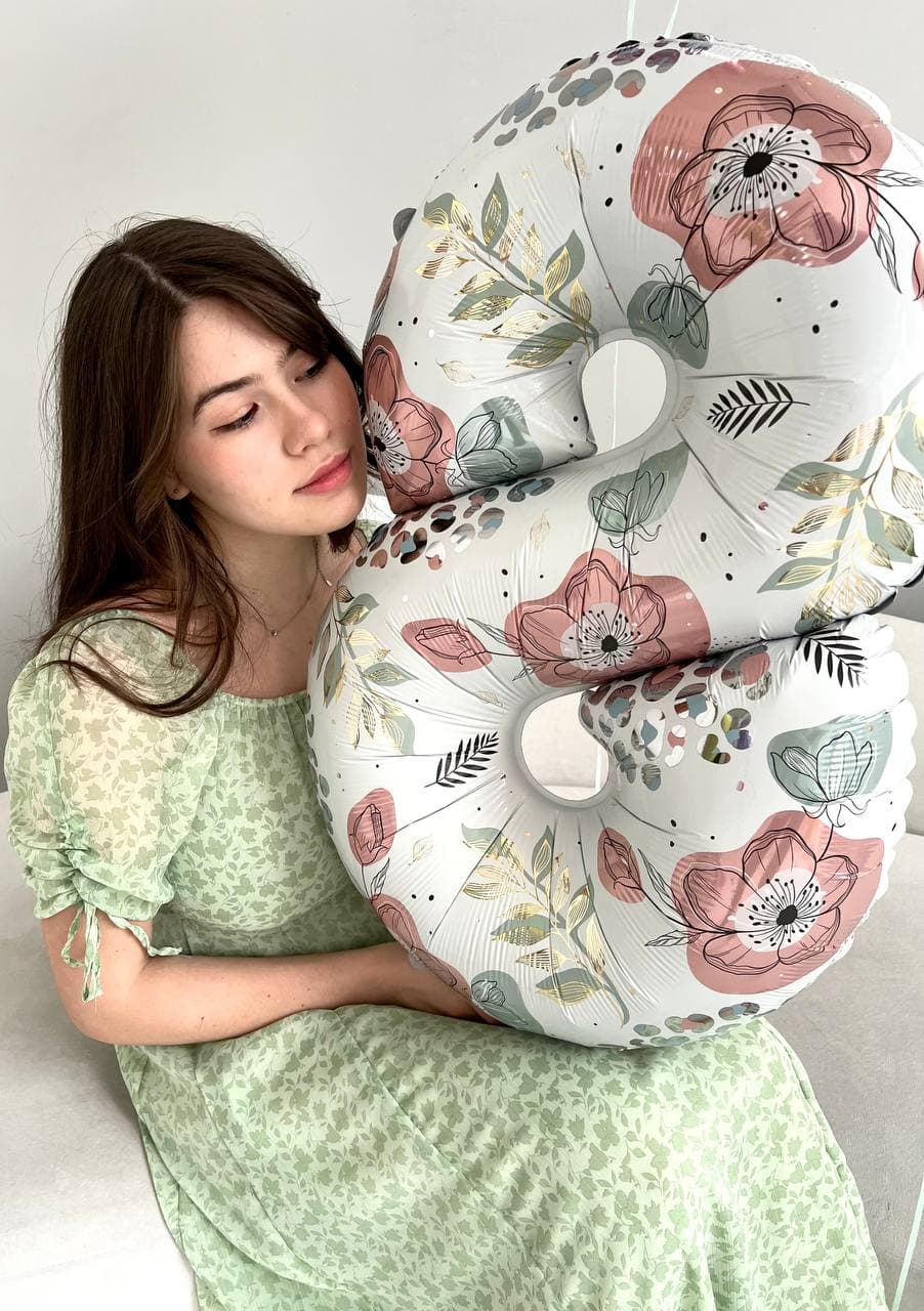 Композиция из шаров «Доченьке»