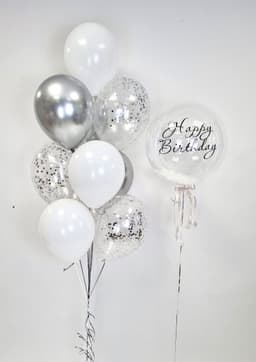 Композиция из шаров "Дымчатый"