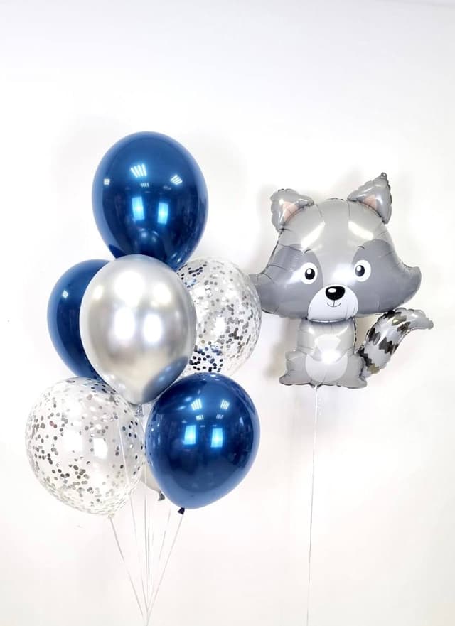 Композиция из Шаров «Енот малыш» Композиция из Шаров «Енот малыш»