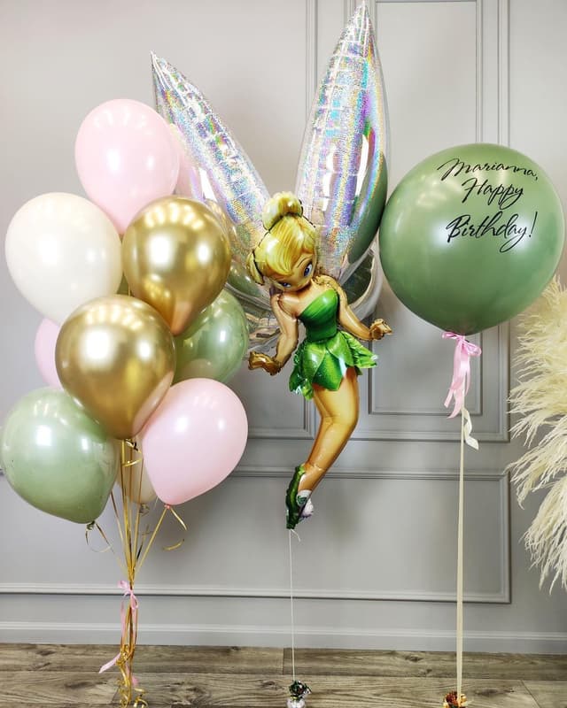 Композиция из Шаров «Фея Динь» Композиция из Шаров «Фея Динь»