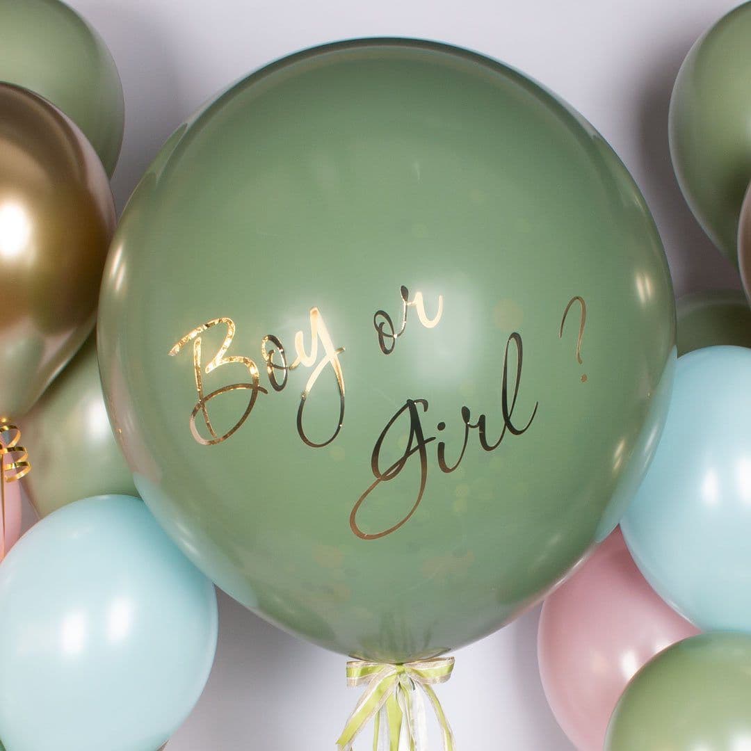 Композиция из шаров «Гендер Эвкалипт»