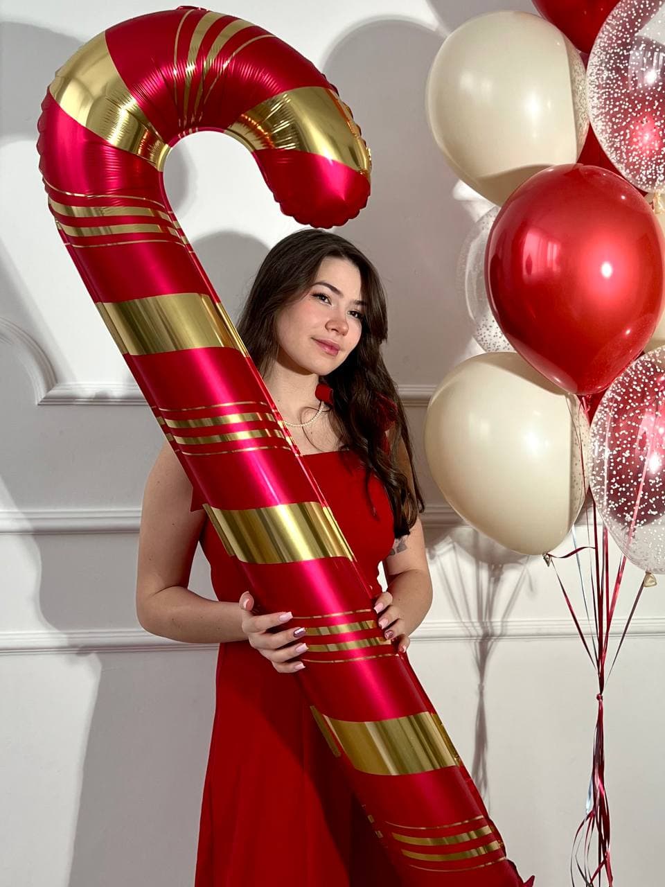 Композиция из шаров "Гигантский леденец"