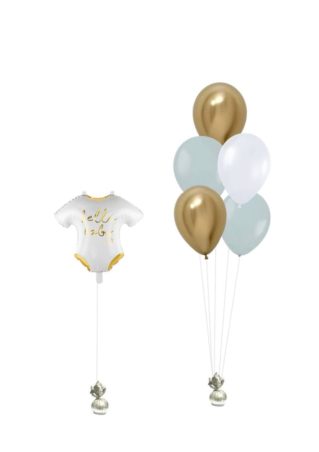 Композиция из шаров «Привет, малыш» Композиция из шаров «Привет, малыш»