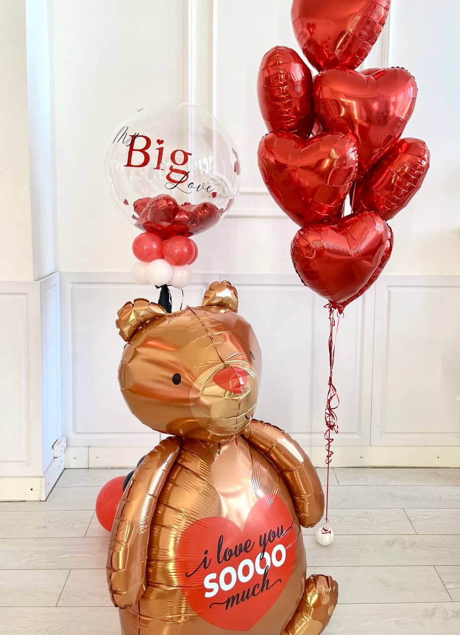 Композиция из шаров «I Love You Soooo Much»