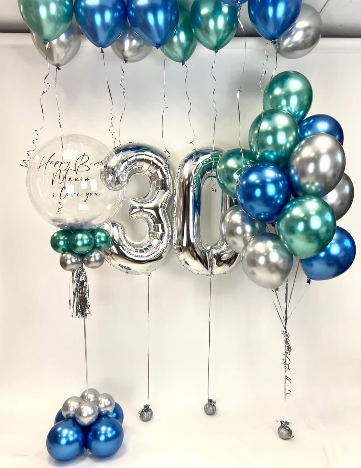 Композиция из шаров "Хромы"