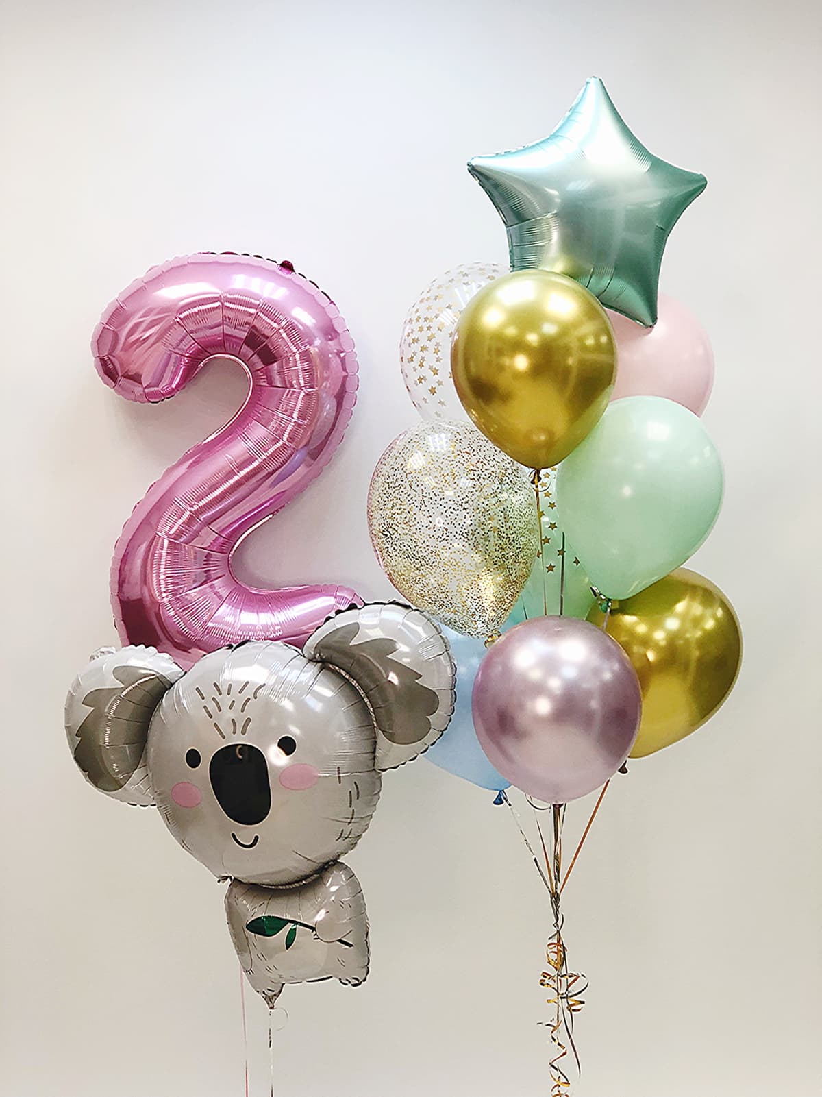 Композиция из шаров "Коала малышка"