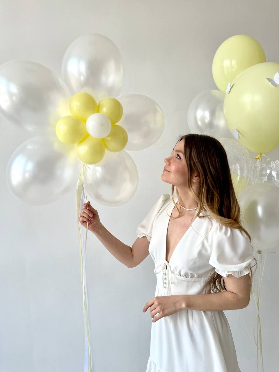 Композиция из Шаров «Лучик солнца»