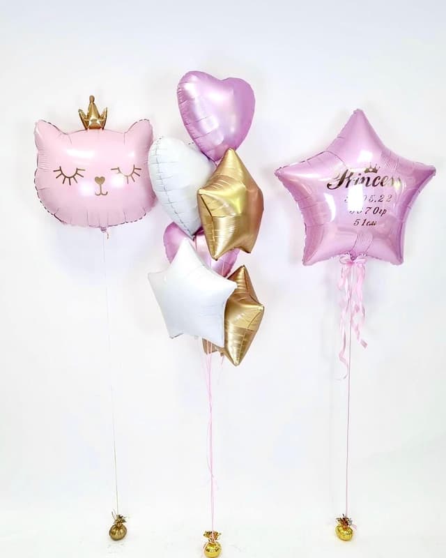 Композиция из шаров "Маленькая Принцесса" Композиция из шаров "Маленькая Принцесса"