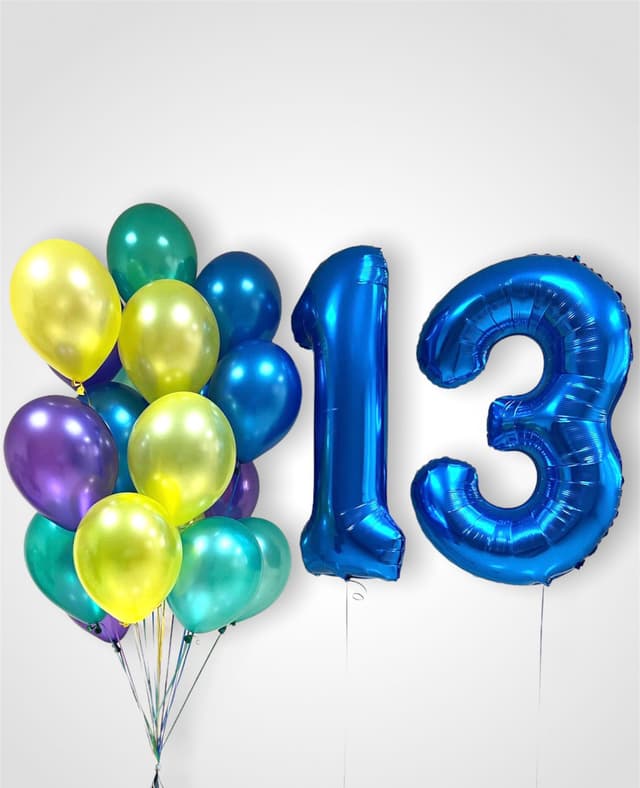 Композиция из шаров "Металлик" Композиция из шаров "Металлик"