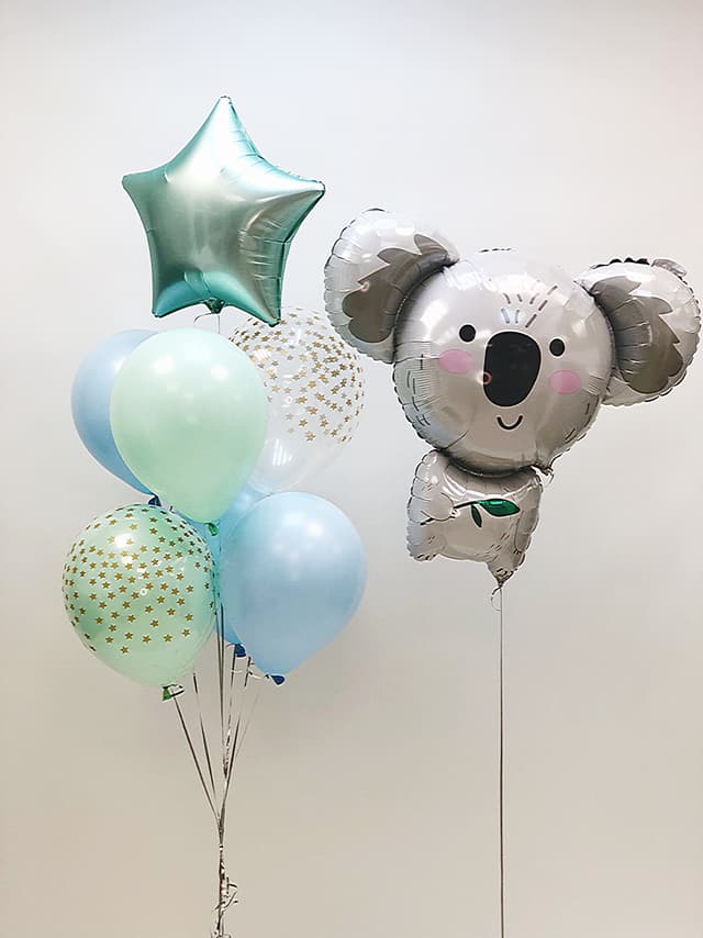 Композиция из шаров "Мини с коалой" Композиция из шаров "Мини с коалой"