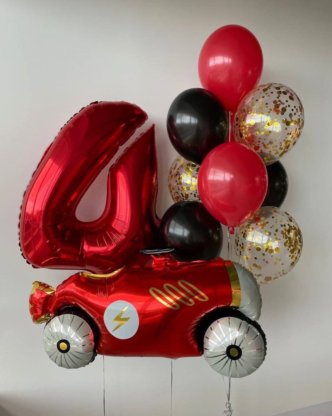 Композиция из Шаров «Набор Гонщика»