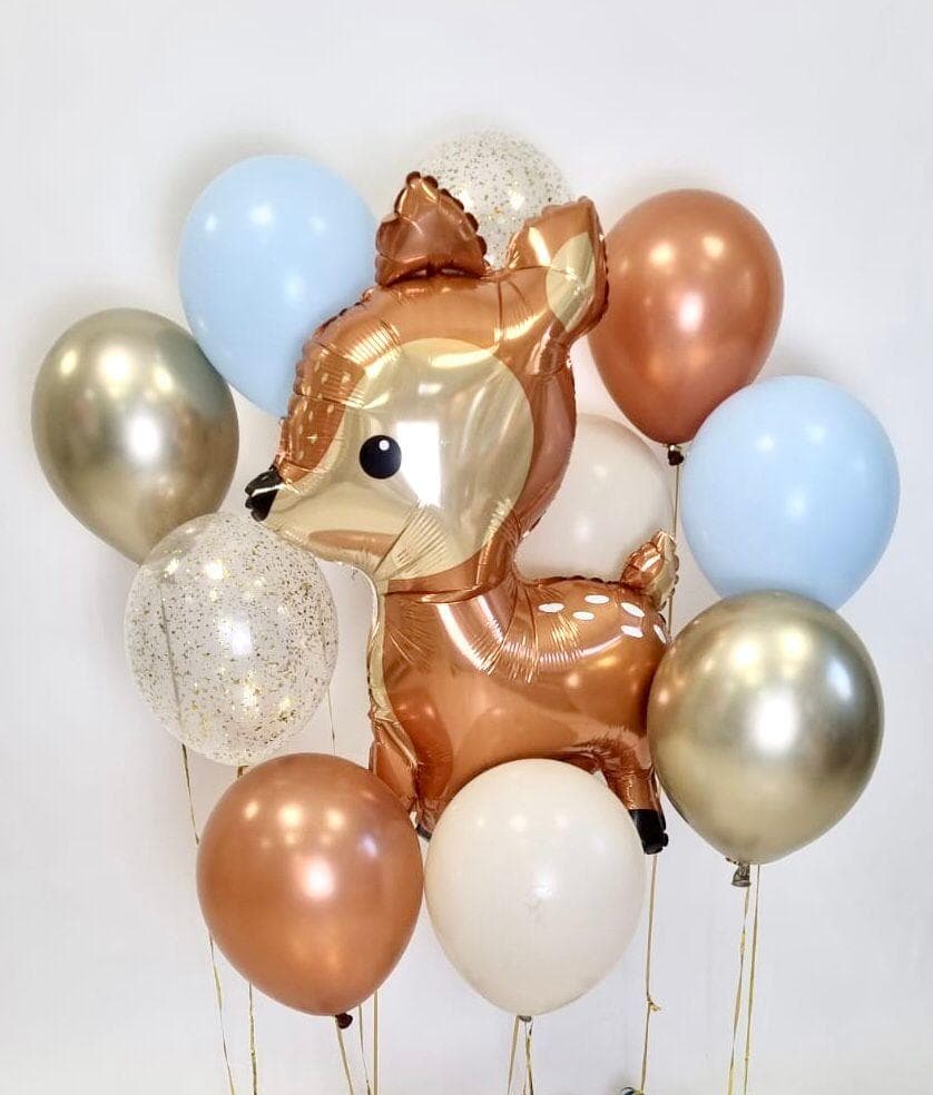 Композиция из шаров "Олененок"