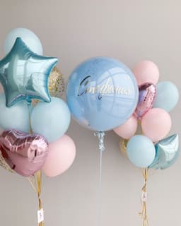 Композиция из Шаров «Pink salt»