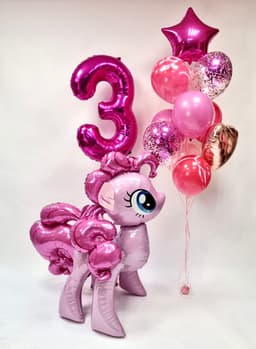 Композиция из шаров "Пинки Пай 2"