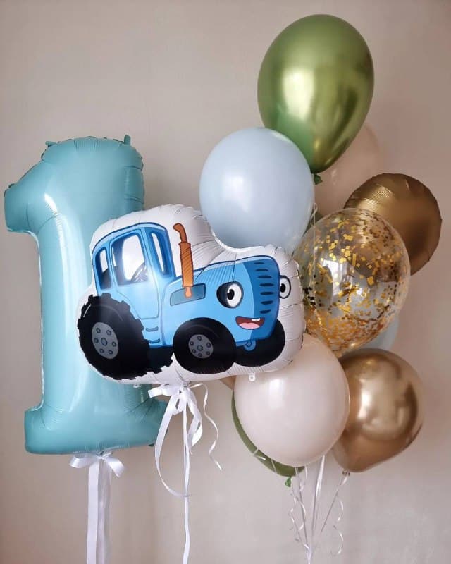 Композиция из шаров «По полям» Композиция из шаров «По полям»