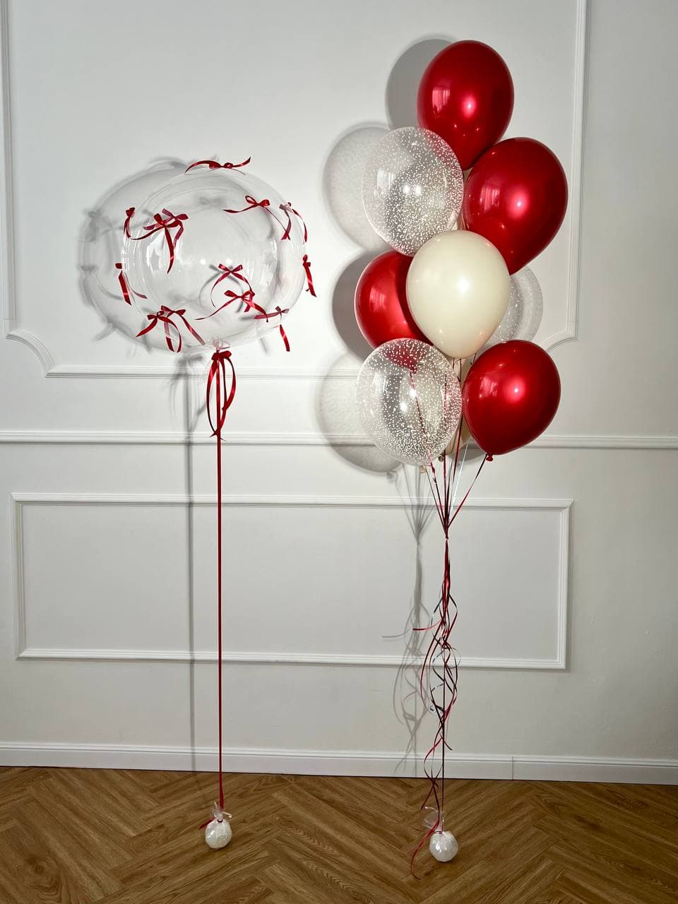 Композиция из шаров « Red Bow»