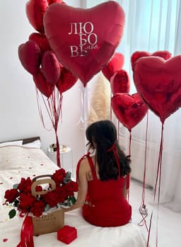 Композиция из шаров «Романтика»