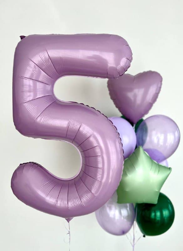 Композиция из шаров с воздухом «Дино праздник»