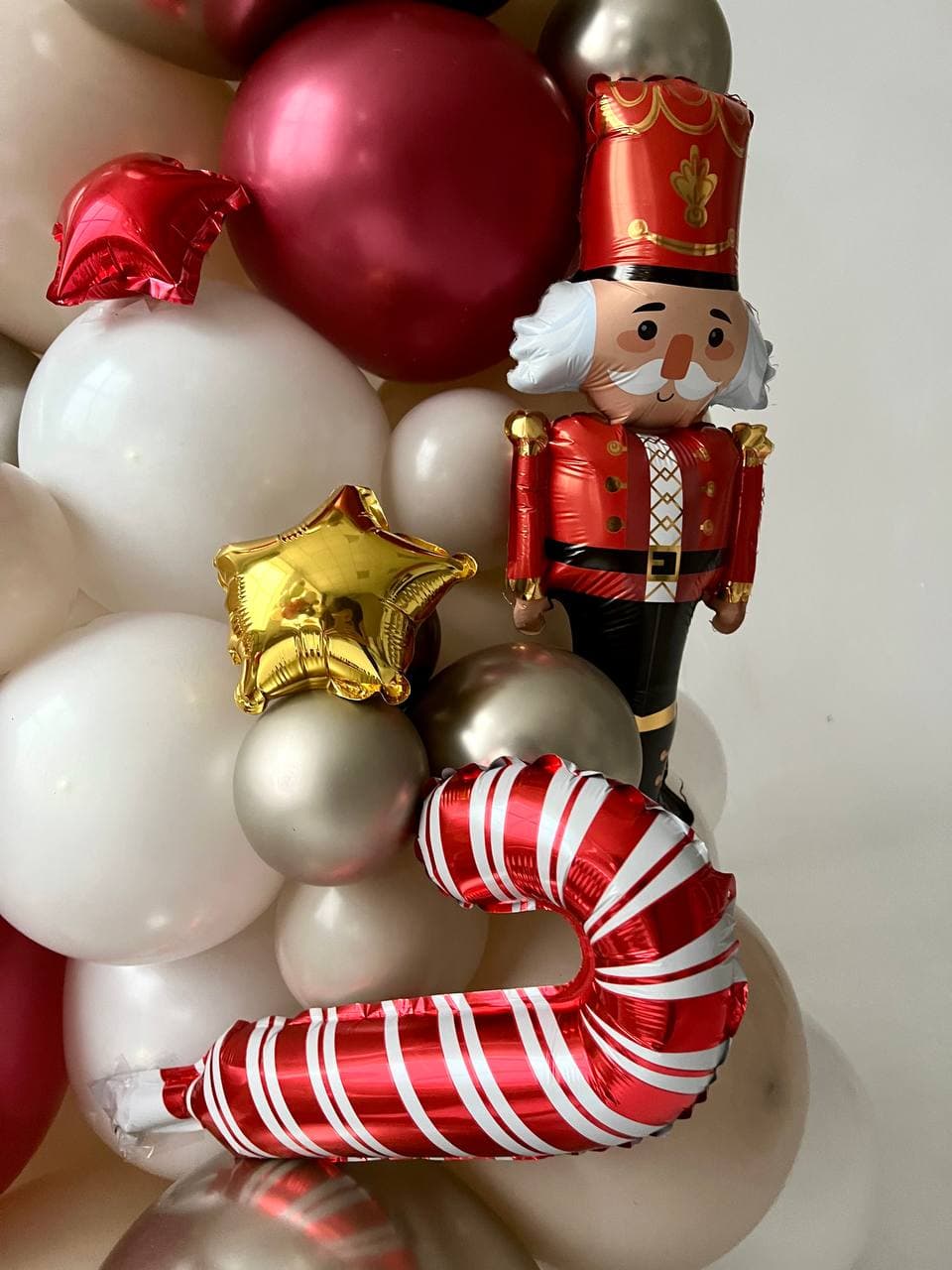 Композиция из шаров с воздухом «Елочка» (размер 150-170 см)