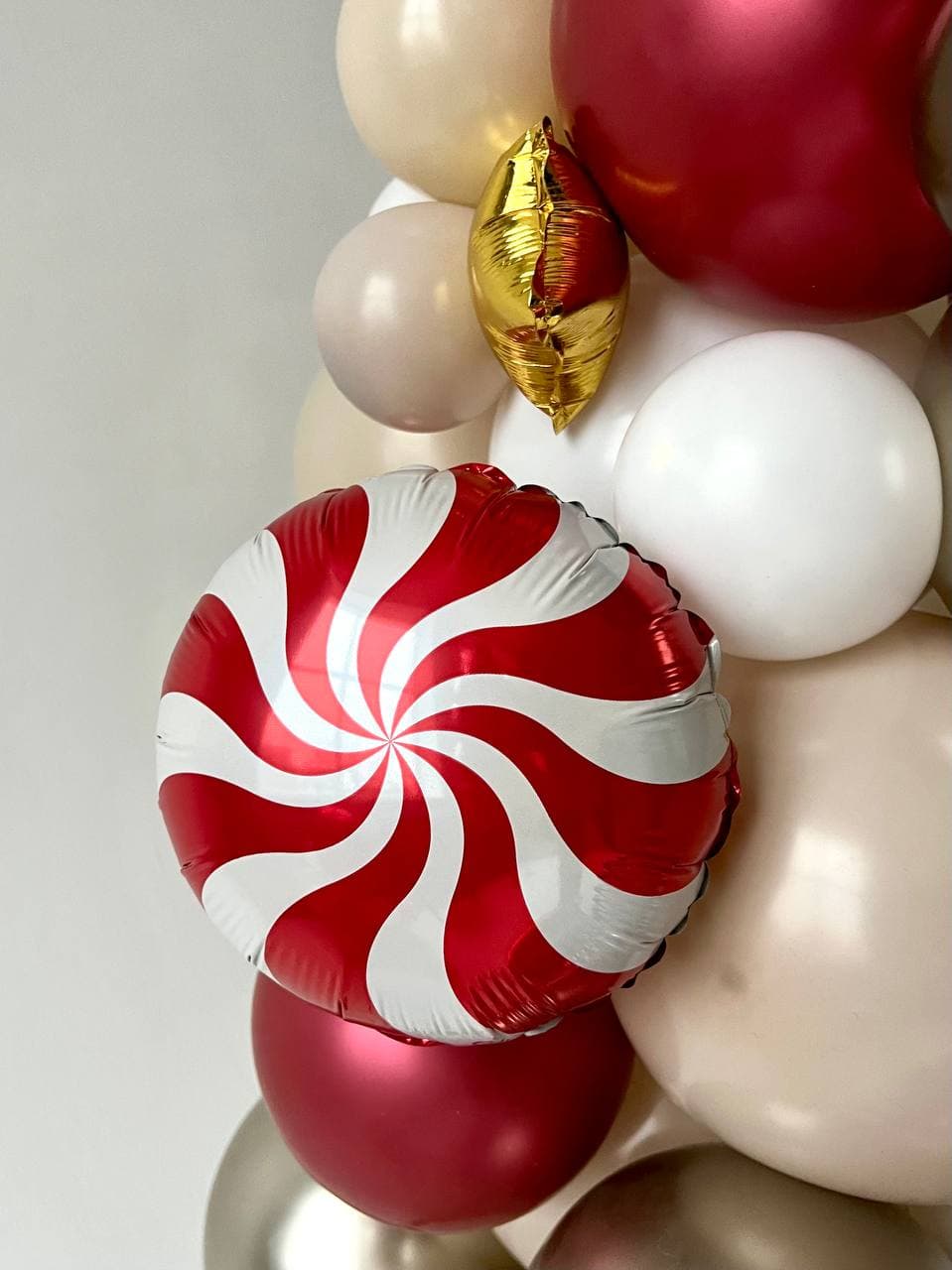 Композиция из шаров с воздухом «Елочка» (размер 150-170 см)