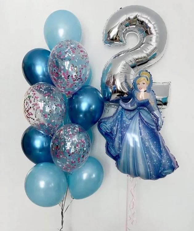 Композиция из шаров "Туфелька для золушки"