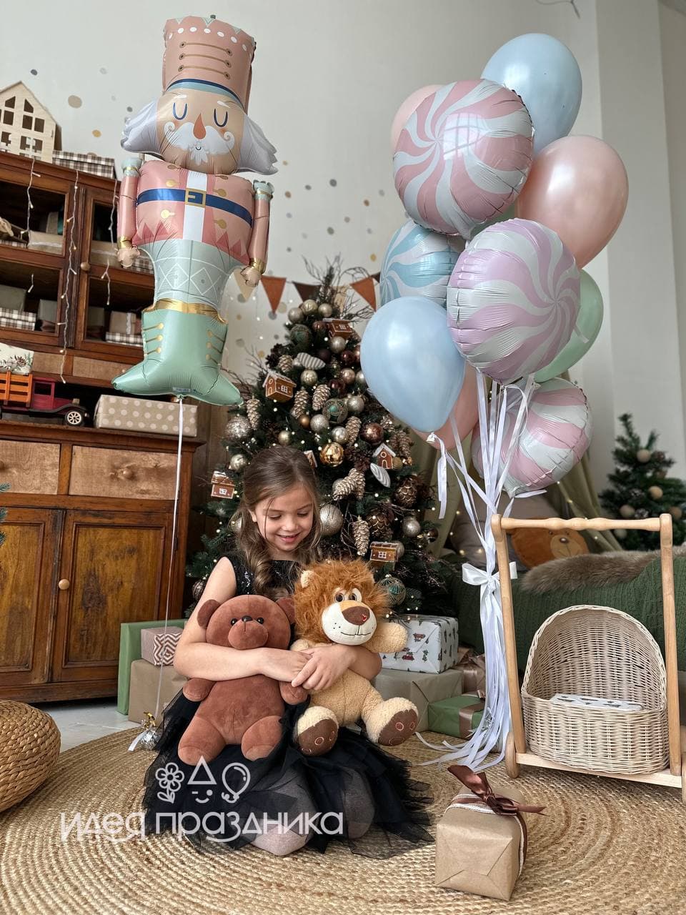 Композиция из шаров «Волшебное королевство»