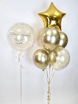 Композиция из Шаров «Золотая классика»