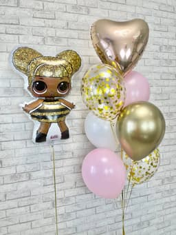 Композиция "Кукла ЛОЛ QUEEN BEE"