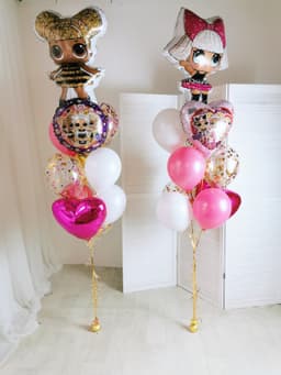 Композиция "Куклы LOL DIVA and QUEEN BEE"