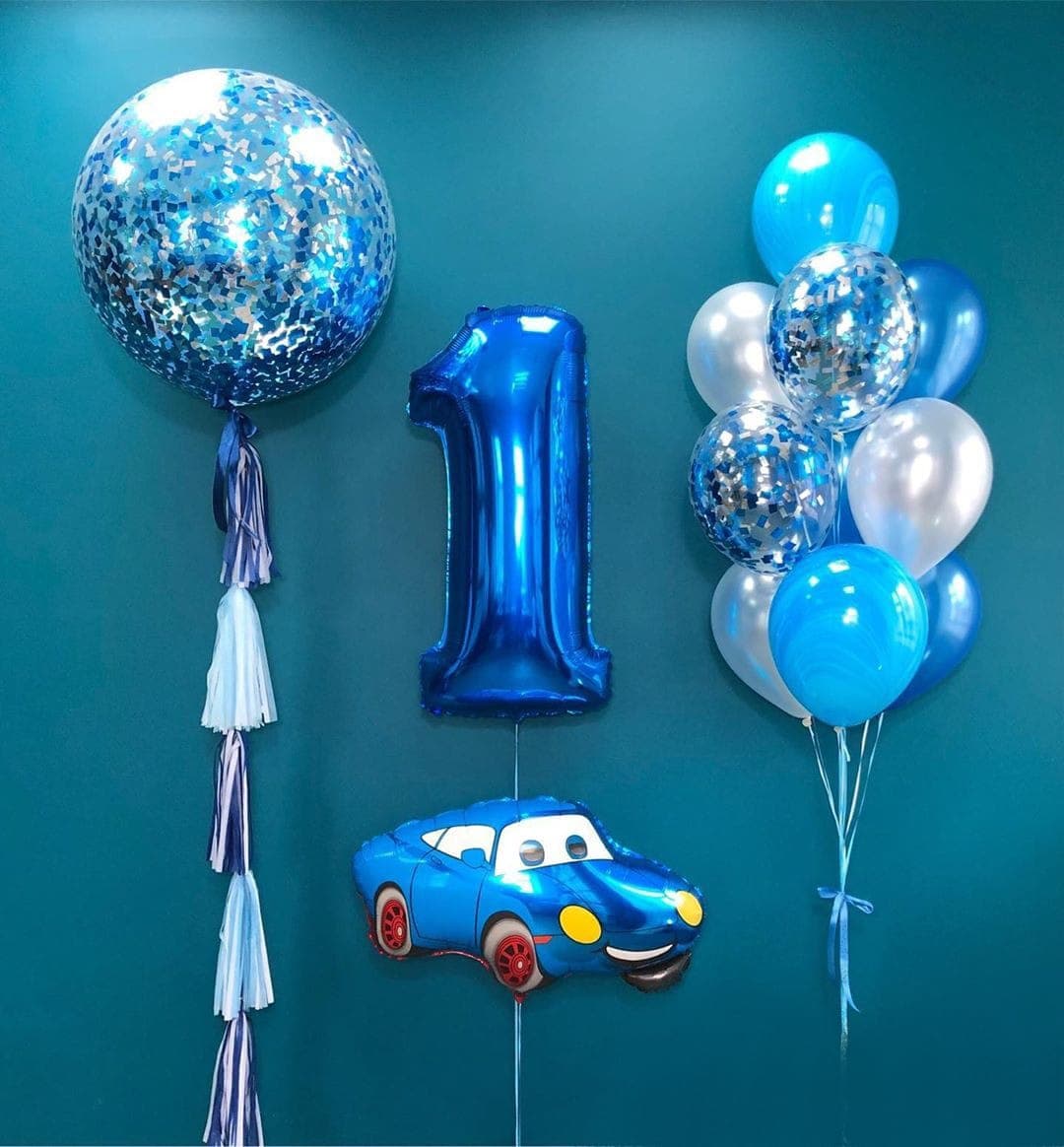 Композиция на 1й день рождения (для мальчика)