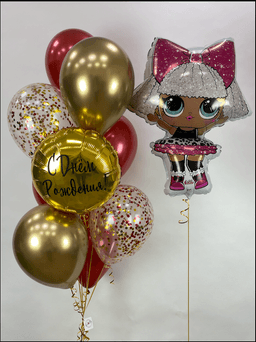 Композиция "С днём рождения Кукла LOL DIVA"