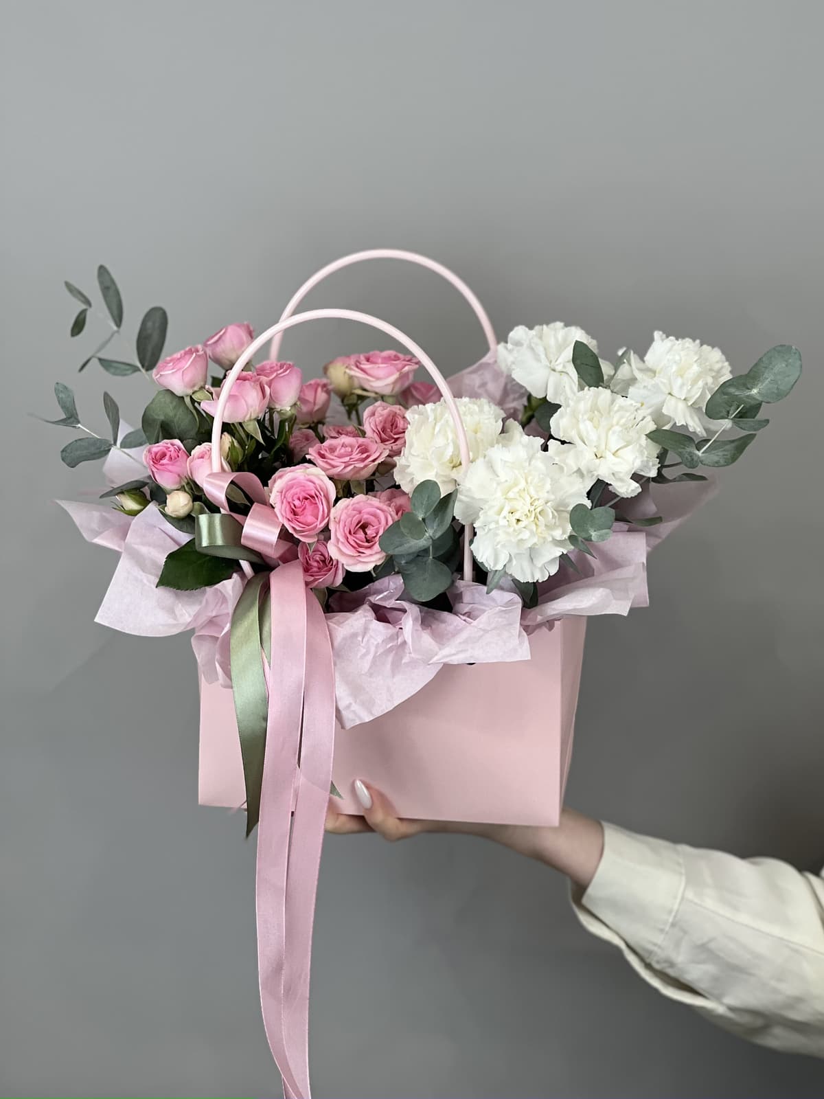 Нежная композиция "Strawbeery and cream"