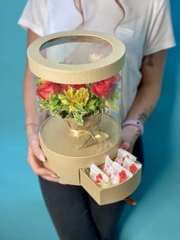 Красочная композиция в аквариуме с сюрпризом №3